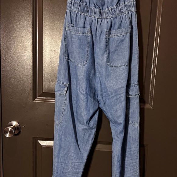 Denim Pantsuit/Jumpsuit - Size Small - Picture 2 of 2